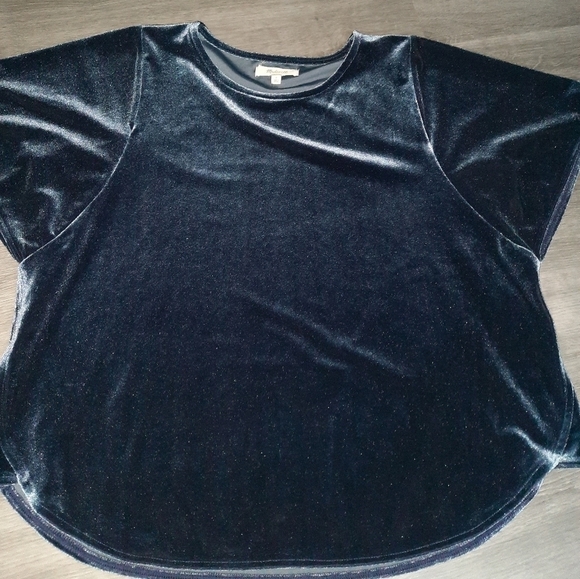 Madewell Velvet Butterfly Top - Picture 6 of 7
